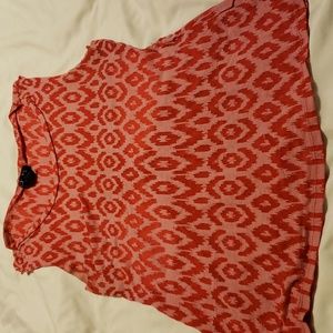 Deb xlg top semi sheer